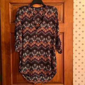 About a Girl Multi Color Shirt Size Medium